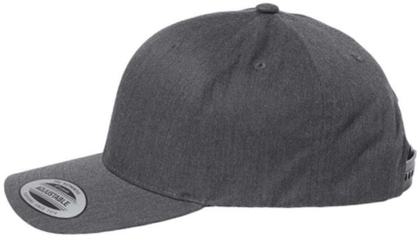 An image of a Custom Yupoong Cvc Twill Hat in Charcoal!