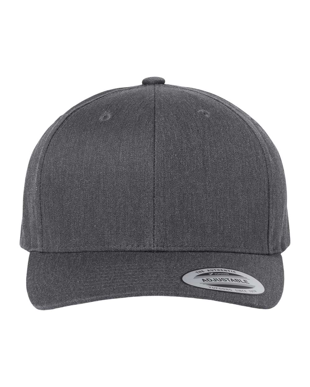 Yupoong Cvc Twill Hat in Dark Heather Grey