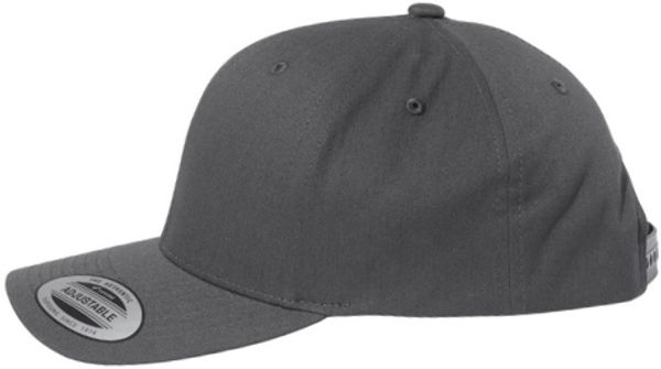 An image of a Custom Yupoong Cvc Twill Hat in Dark Heather Grey!
