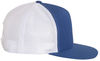 An image of a Custom Yupoong Five Panel Classic Trucker Cap in Royal/White!