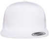 Am image of a Custom Yupoong Five Panel Classic Trucker Cap in White!