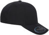 An image of a Custom Yupoong Flexfit Nu Adjustable Cap in Black!