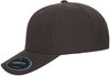 An image of a Custom Yupoong Flexfit Nu Adjustable Cap in Dark Grey!
