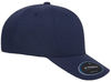 An image of a Custom Yupoong Flexfit Nu Adjustable Cap in Navy!