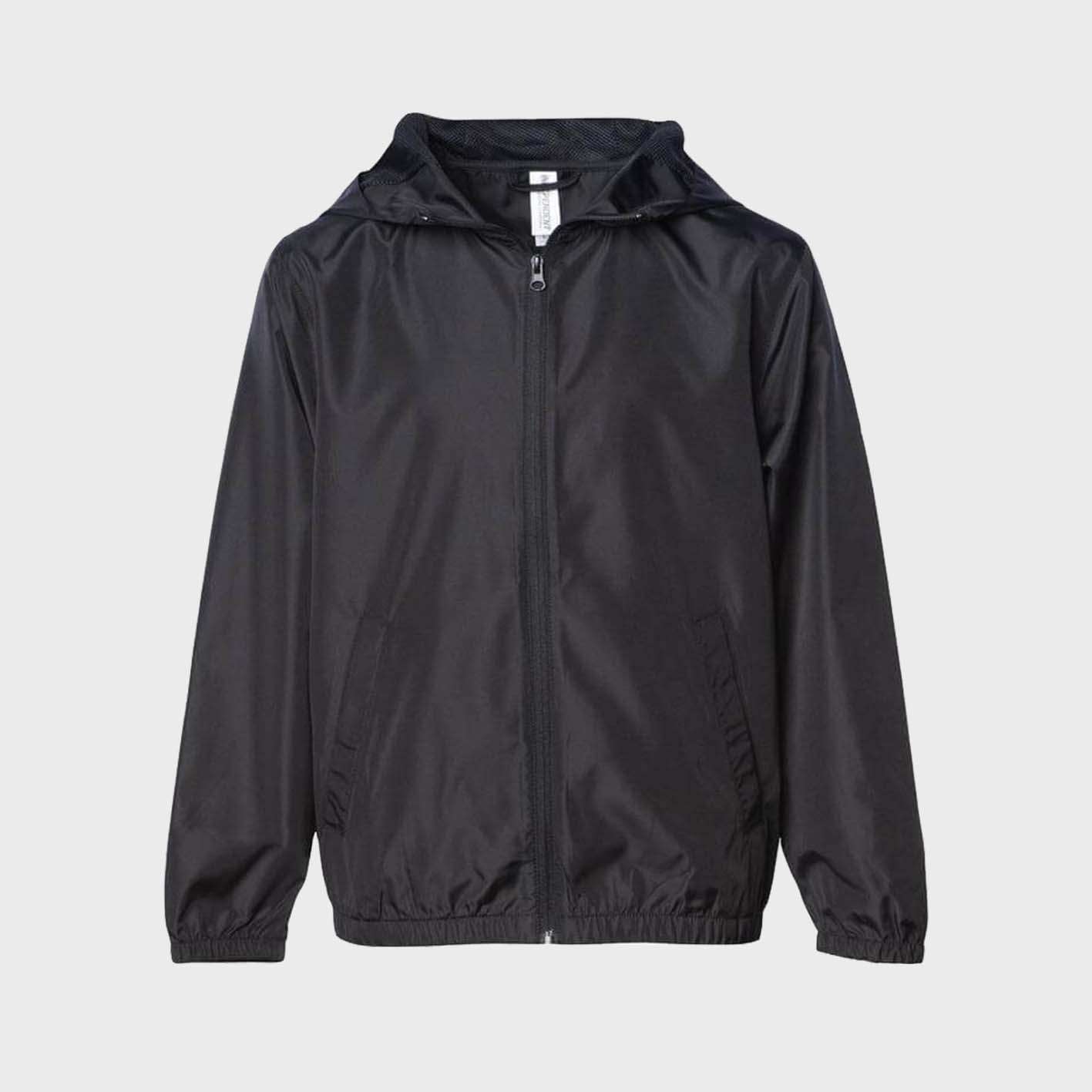 An image of youth outerwear that you can screen print or embroider on.