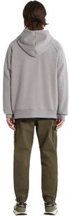 Am image of a Custom Cest Beau Essential Zip Hoodie in Gris!