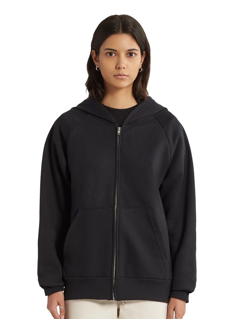 Cest Beau Essential Zip Hoodie in Noir