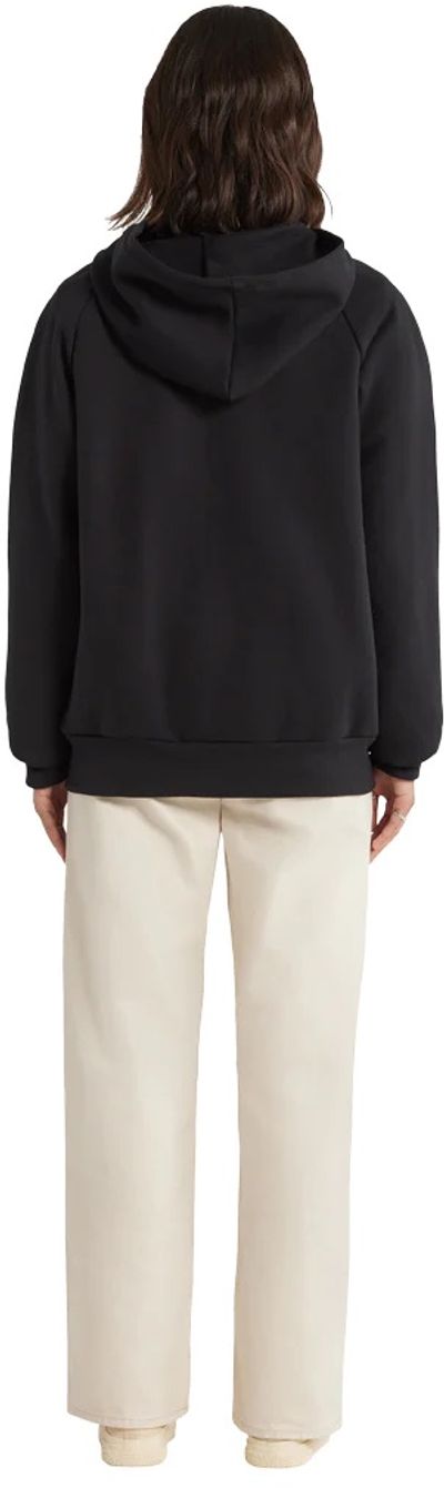 Am image of a Custom Cest Beau Essential Zip Hoodie in Noir!