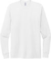 An image of a Custom ALLMADE Unisex Tri Blend Long Sleeve Tee in Bright White!