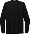 An image of a Custom ALLMADE Unisex Tri Blend Long Sleeve Tee in Deep Black!