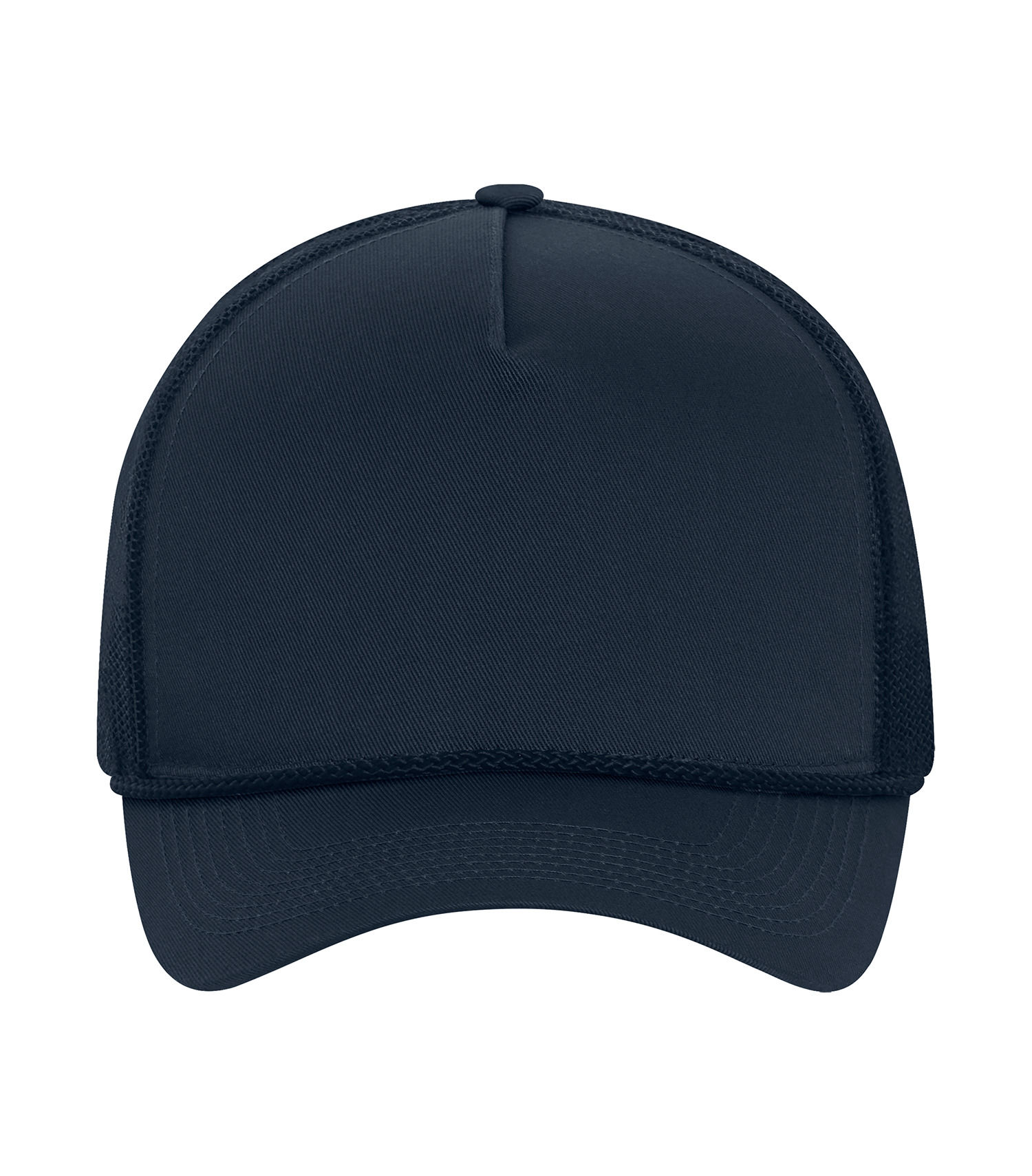 ATC Everyday Cotton Twill 5 Panel Trucker Rope Cap in Navy/Navy