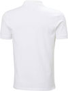 An image of a Custom Helly Hansen Mens Crew Pique Polo in White!