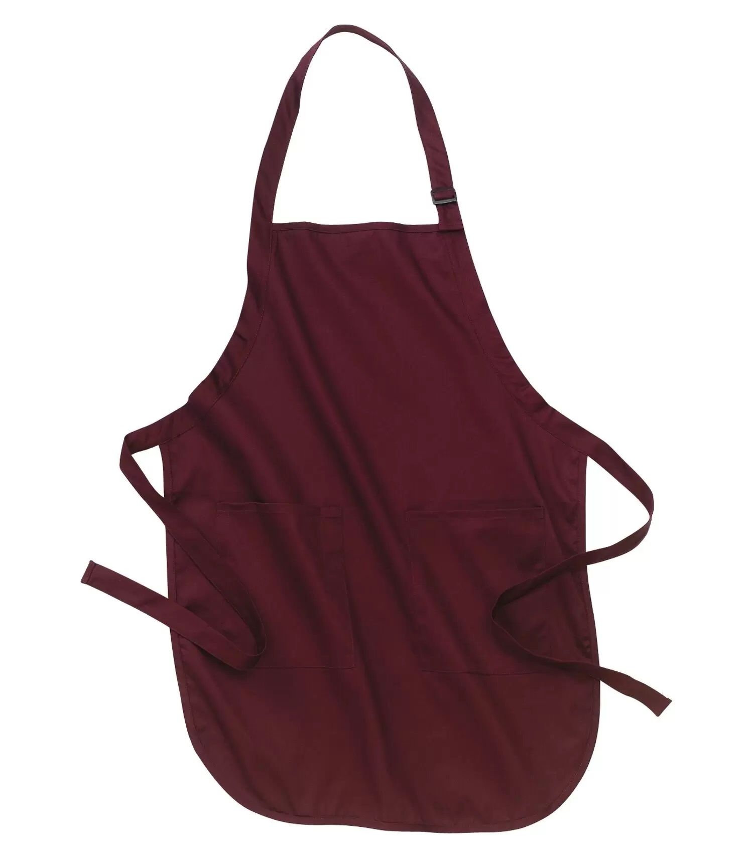 ATC Full Length Apron with Pockets in Maroon