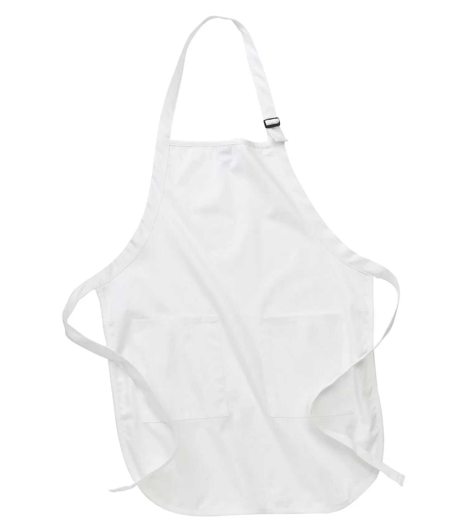 ATC Full Length Apron with Pockets in White