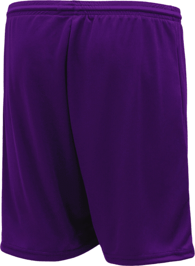 Am image of a Custom Athletic Knit Basketball Shorts No Pockets in Purple!