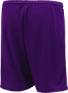 Am image of a Custom Athletic Knit Basketball Shorts No Pockets in Purple!