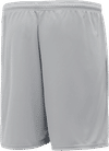 Am image of a Custom Athletic Knit Basketball Shorts No Pockets in Grey!
