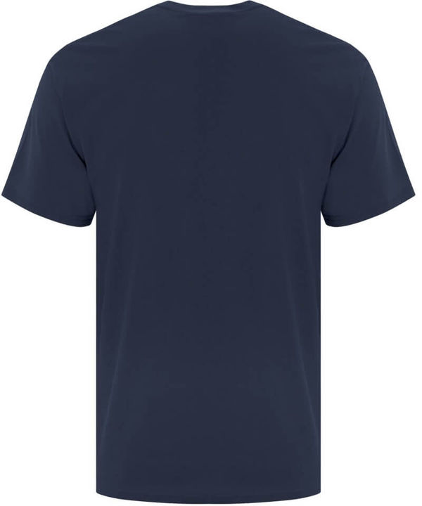 Am image of a Custom ATC Everyday Cotton Pocket Tee in Dark Navy!