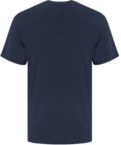 Am image of a Custom ATC Everyday Cotton Pocket Tee in Dark Navy!