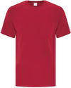 Am image of a Custom ATC Everyday Cotton Pocket Tee in Red!