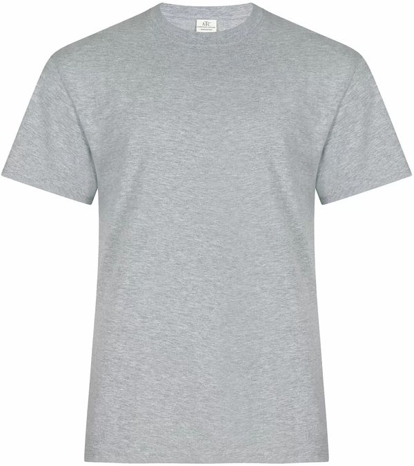 Am image of a Custom ATC Everyday Ring Spun Cotton Tee in Athletic Heather!