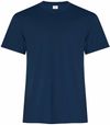 Am image of a Custom ATC Everyday Ring Spun Cotton Tee in Navy!