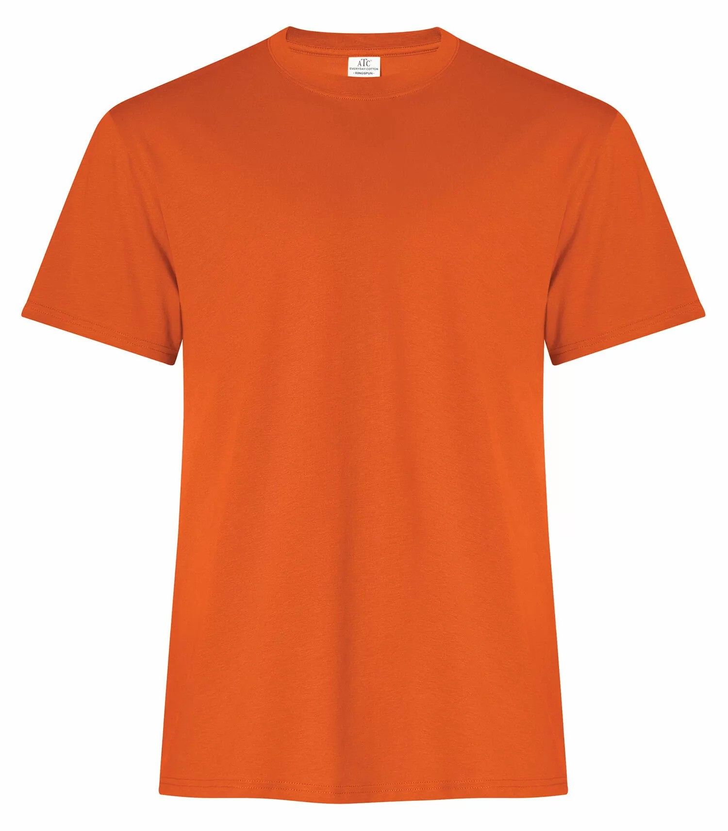 ATC Everyday Ring Spun Cotton Tee in Orange