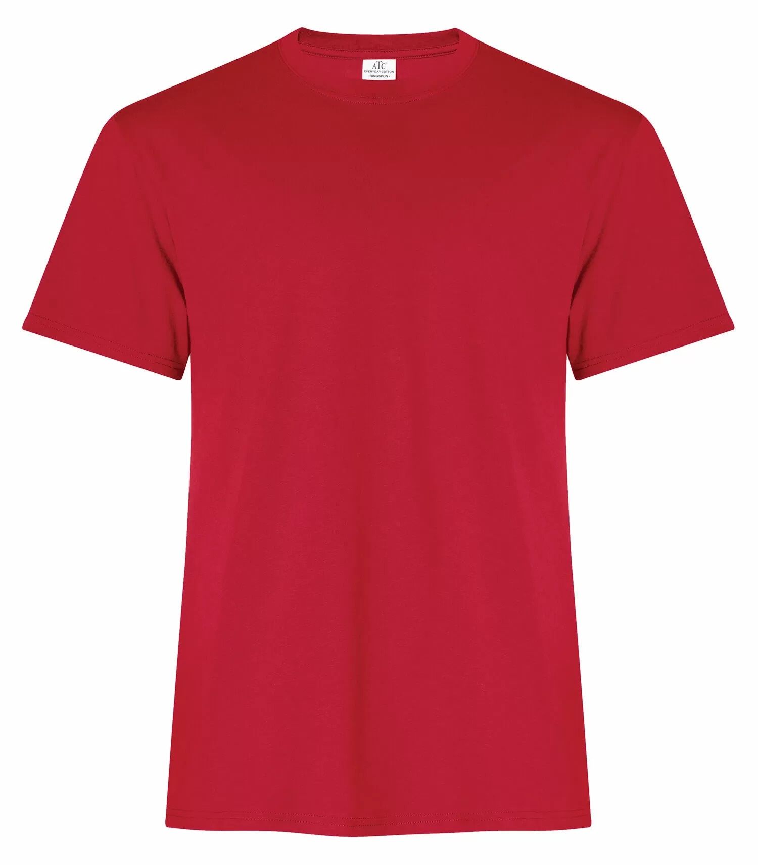 ATC Everyday Ring Spun Cotton Tee in Red