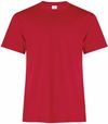 Am image of a Custom ATC Everyday Ring Spun Cotton Tee in Red!
