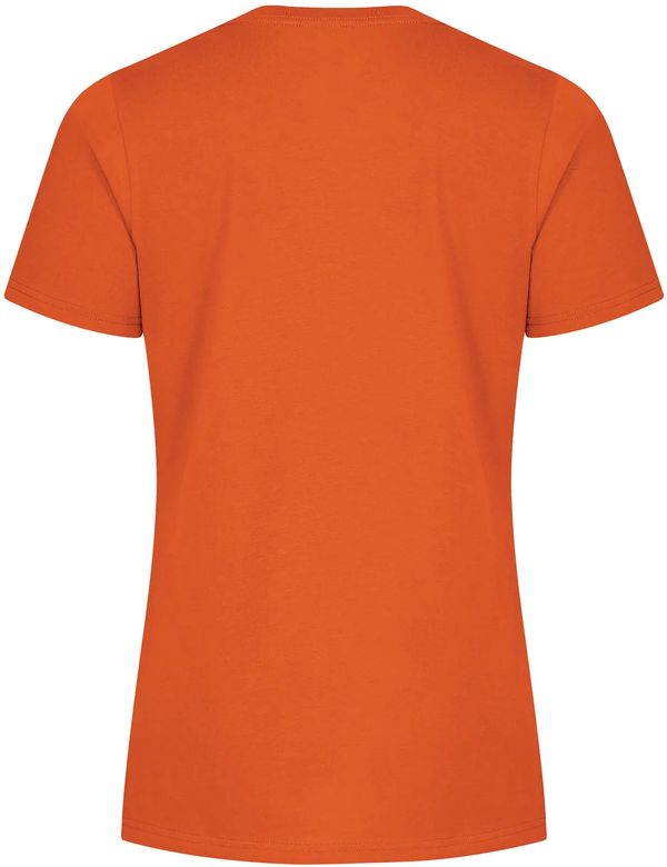 Am image of a Custom ATC everyday Ring Spun Cotton Ladies Tee in Orange!
