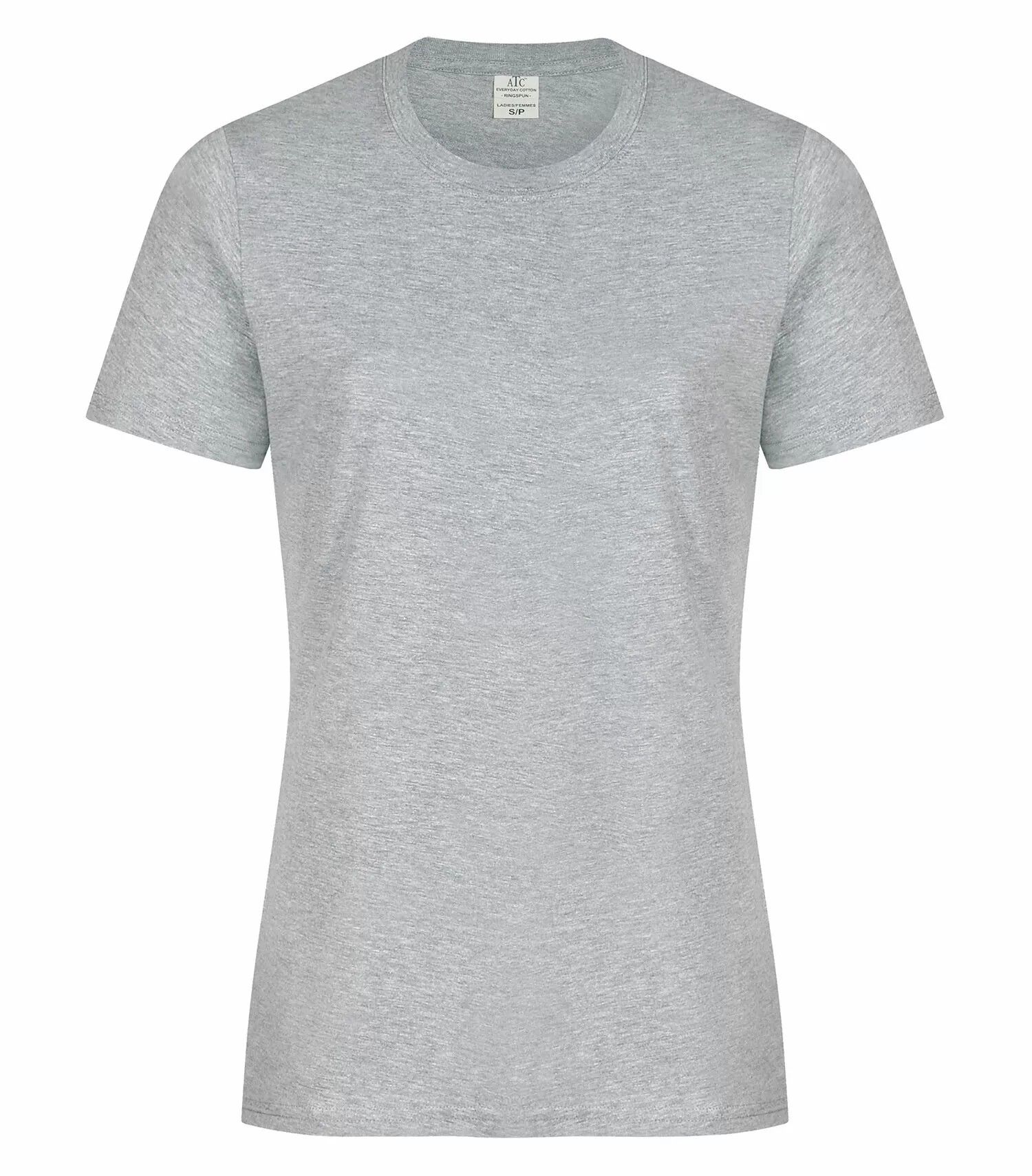 ATC everyday Ring Spun Cotton Ladies Tee in Athletic Heather