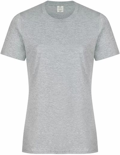 Am image of a Custom ATC everyday Ring Spun Cotton Ladies Tee in Athletic Heather!