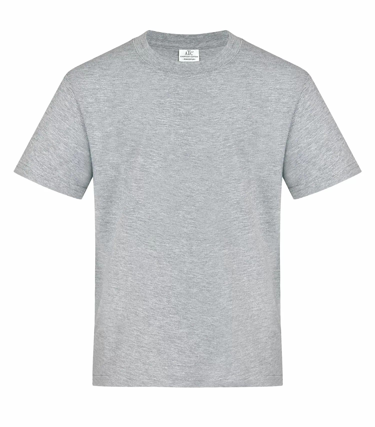 ATC Everyday Ring Spun Cotton Youth Tee in Athletic Heather