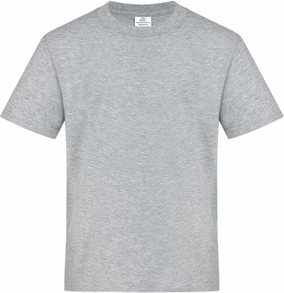 Am image of a Custom ATC Everyday Ring Spun Cotton Youth Tee in Athletic Heather!