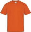Am image of a Custom ATC Everyday Ring Spun Cotton Youth Tee in Orange!