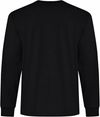Am image of a Custom ATC Everyday Ring Spun Cotton Long Sleeve Tee in Black!