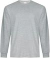 Am image of a Custom ATC Everyday Ring Spun Cotton Long Sleeve Tee in Athletic Heather!