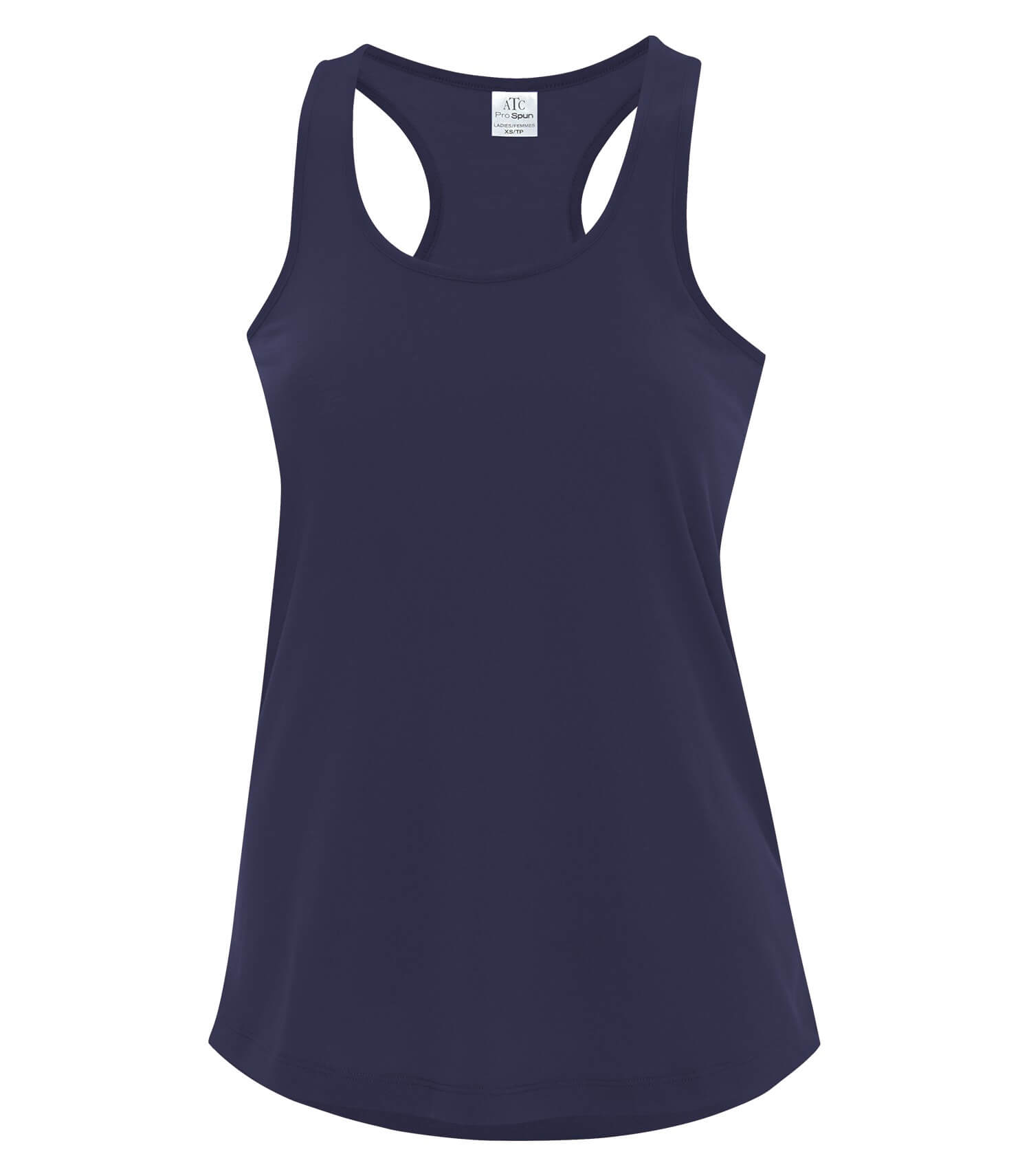 ATC Pro Spun Racerback Ladies Tank in True Navy