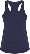Am image of a Custom ATC Pro Spun Racerback Ladies Tank in True Navy!