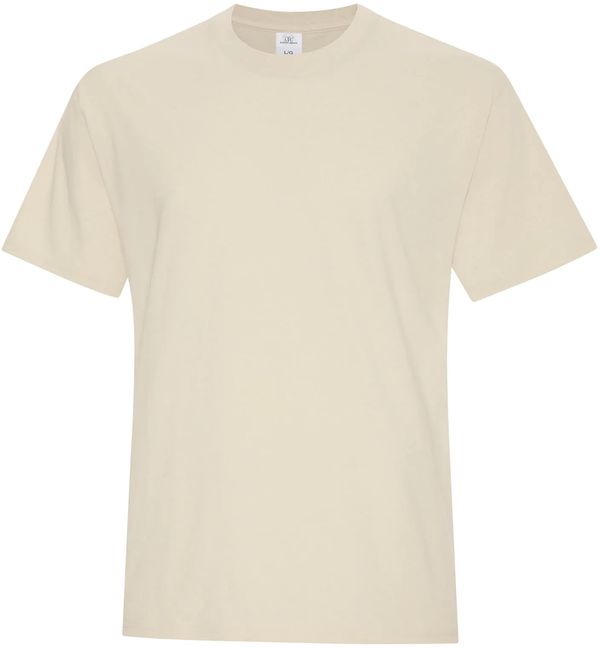 Am image of a Custom ATC Everyday Earth Wash Tee in Bone!