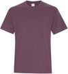 Am image of a Custom ATC Everyday Earth Wash Tee in Eggplant!