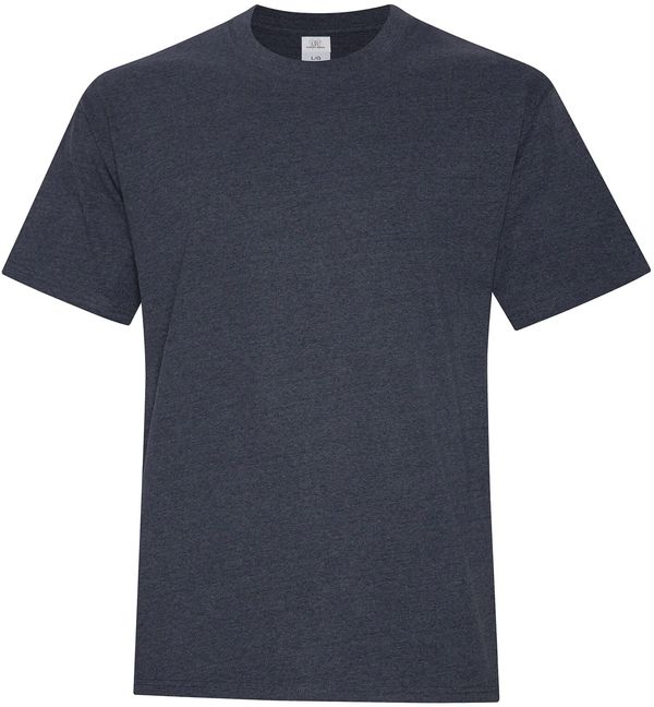 Am image of a Custom ATC Everyday Earth Wash Tee in Navy!