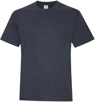 Am image of a Custom ATC Everyday Earth Wash Tee in Navy!
