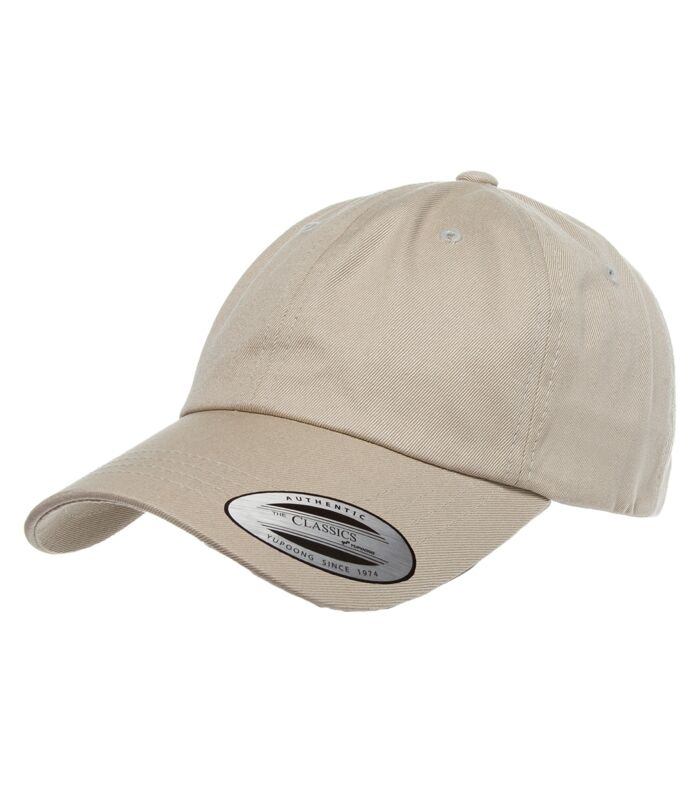 ATC Yupoong YP Classics Cotton Twill Dad Cap in Khaki
