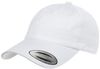 Am image of a Custom ATC Yupoong YP Classics Cotton Twill Dad Cap in White!
