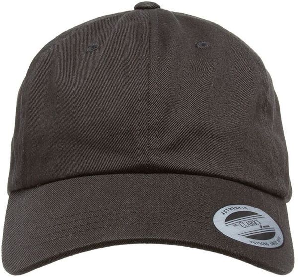 Am image of a Custom ATC Yupoong YP Classics Cotton Twill Dad Cap in Black!