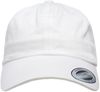 Am image of a Custom ATC Yupoong YP Classics Cotton Twill Dad Cap in White!