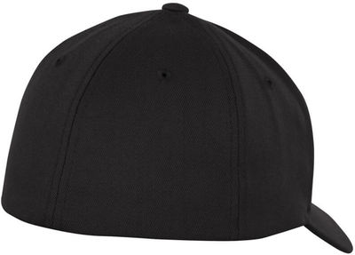 Am image of a Custom ATC Flexfit Wool Blend Cap in Black!