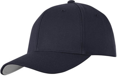 Am image of a Custom ATC Flexfit Wool Blend Cap in Navy!
