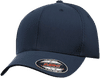 Am image of a Custom Flexfit Adult Ultrafibre and Airmesh Cap in Navy!